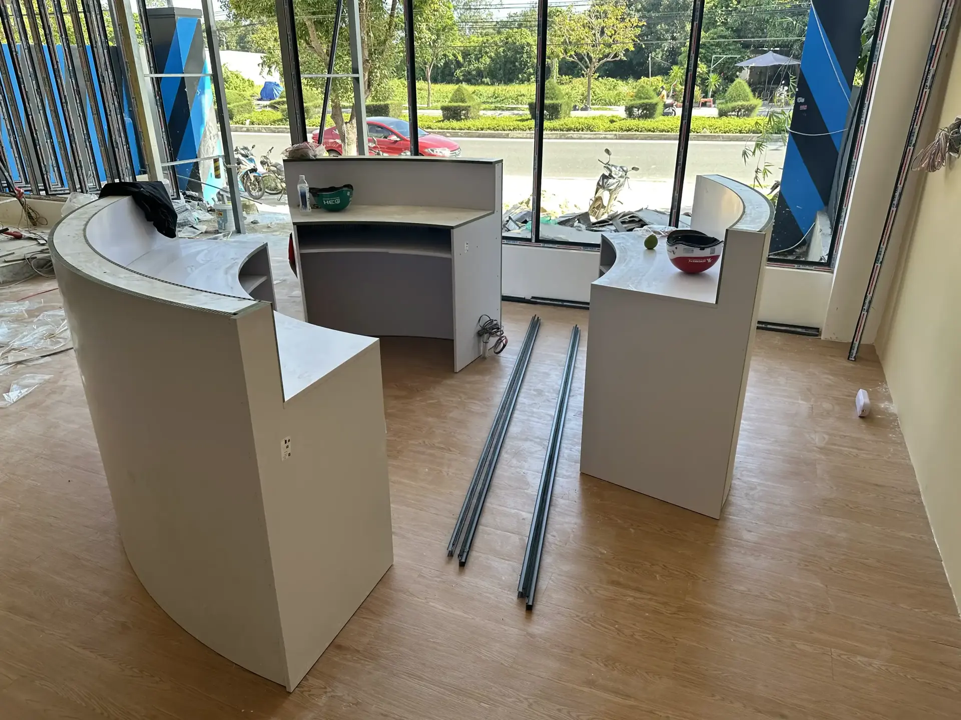 BEBE SHOP - quá trình thi công (4)