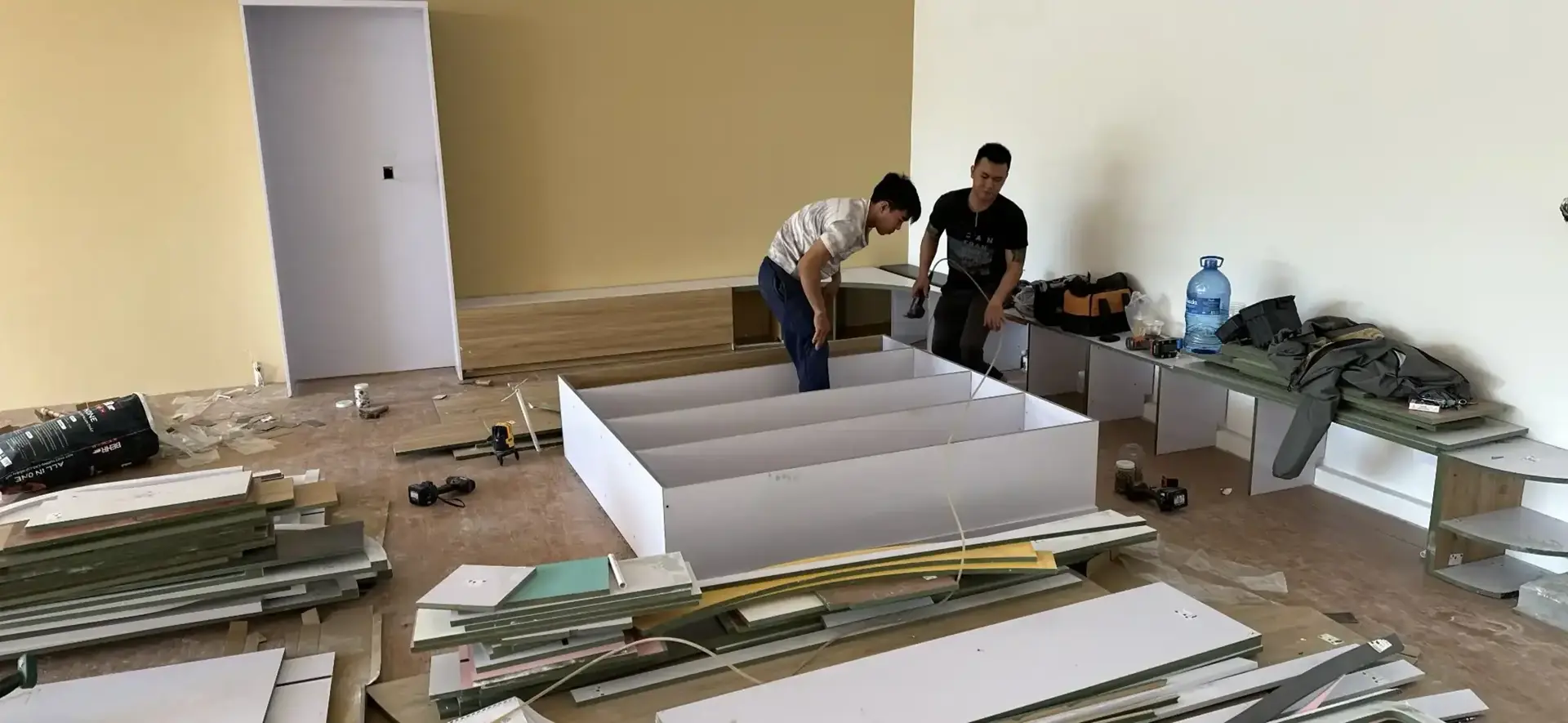 BEBE SHOP - quá trình thi công (8)