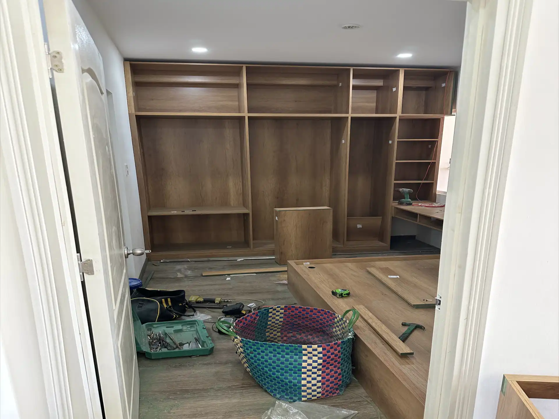 CAN HO HOANG QUAN - quá trình thi công (11)