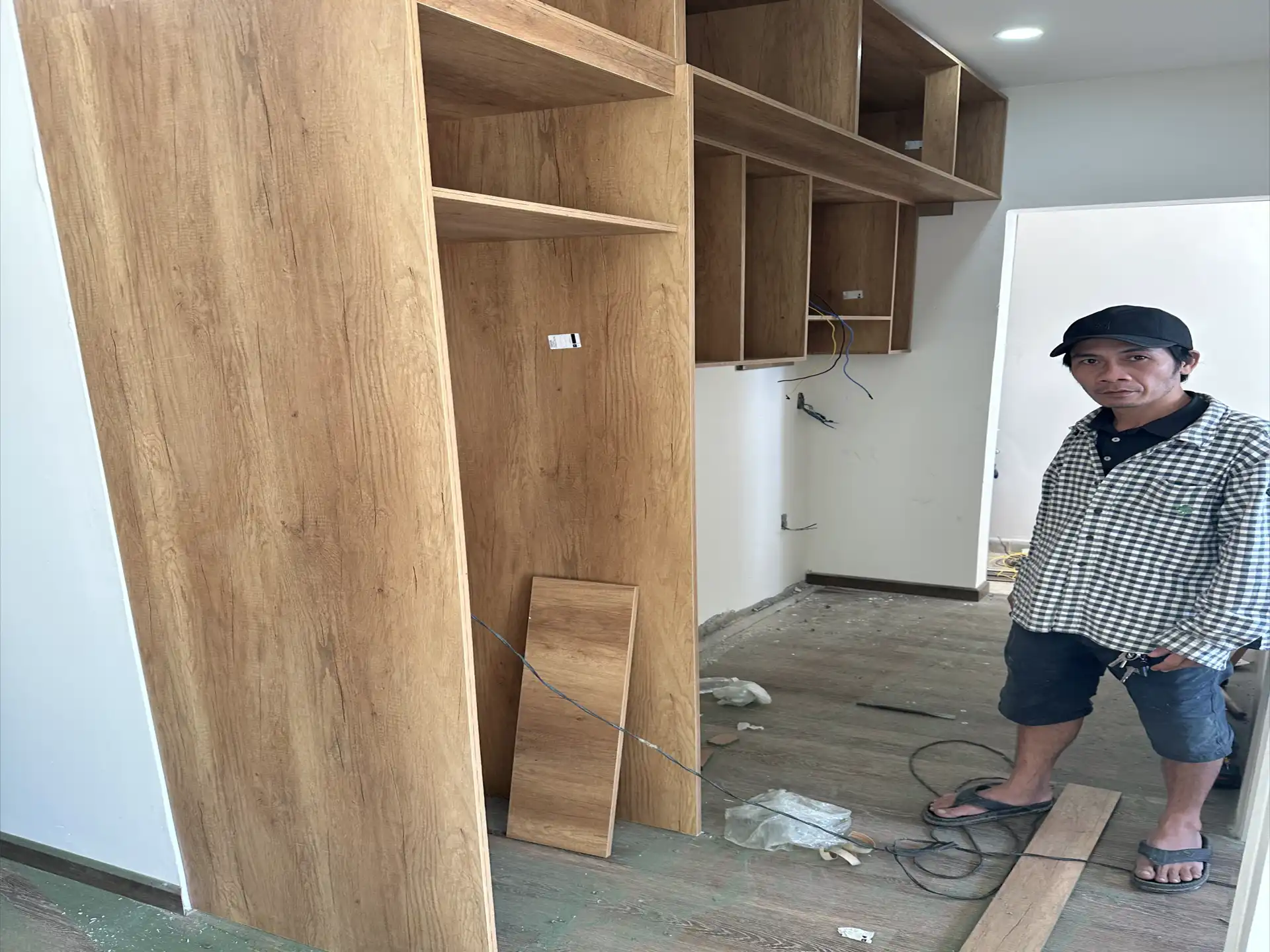 CAN HO HOANG QUAN - quá trình thi công (13)