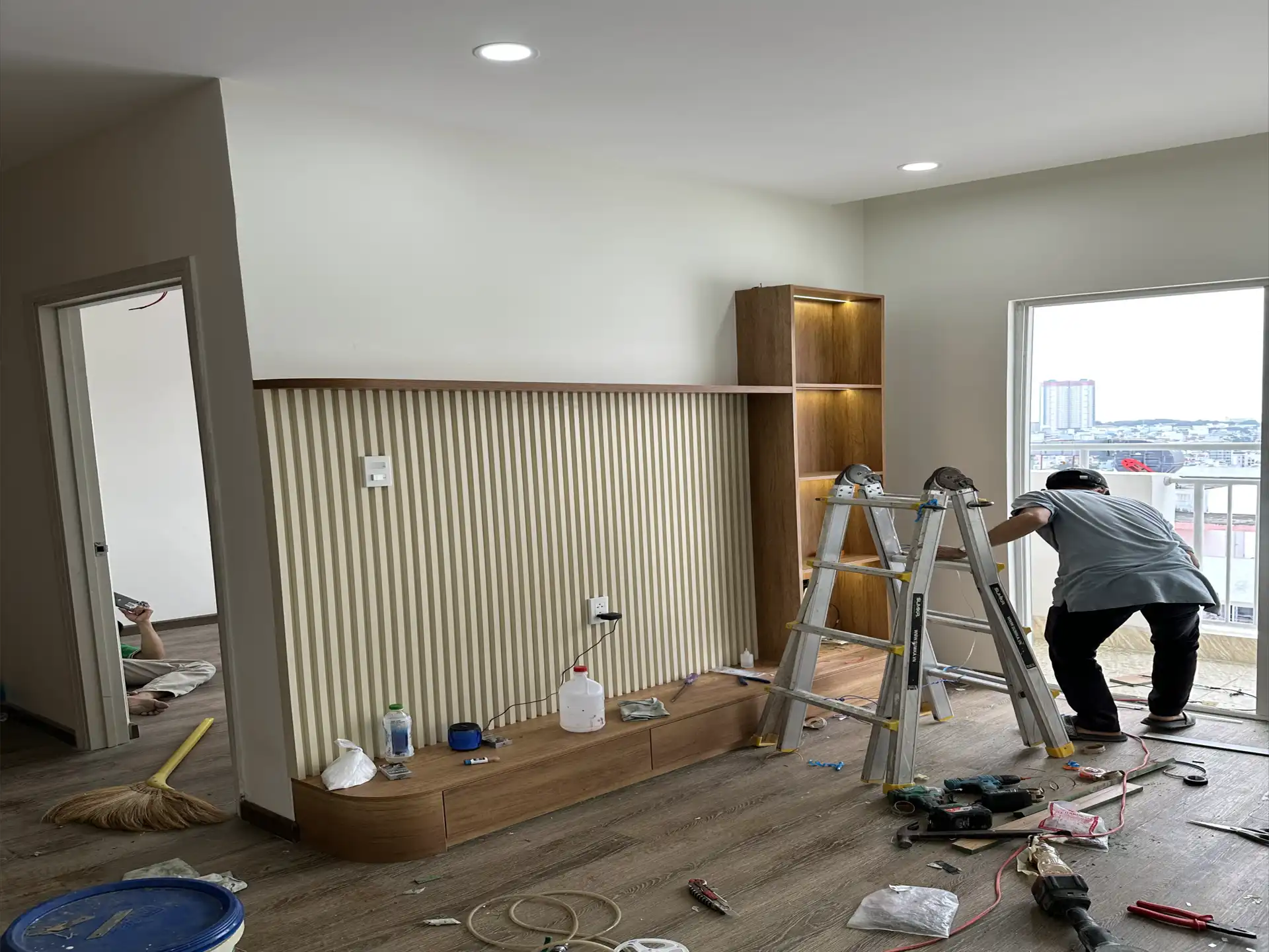 CAN HO HOANG QUAN - quá trình thi công (15)