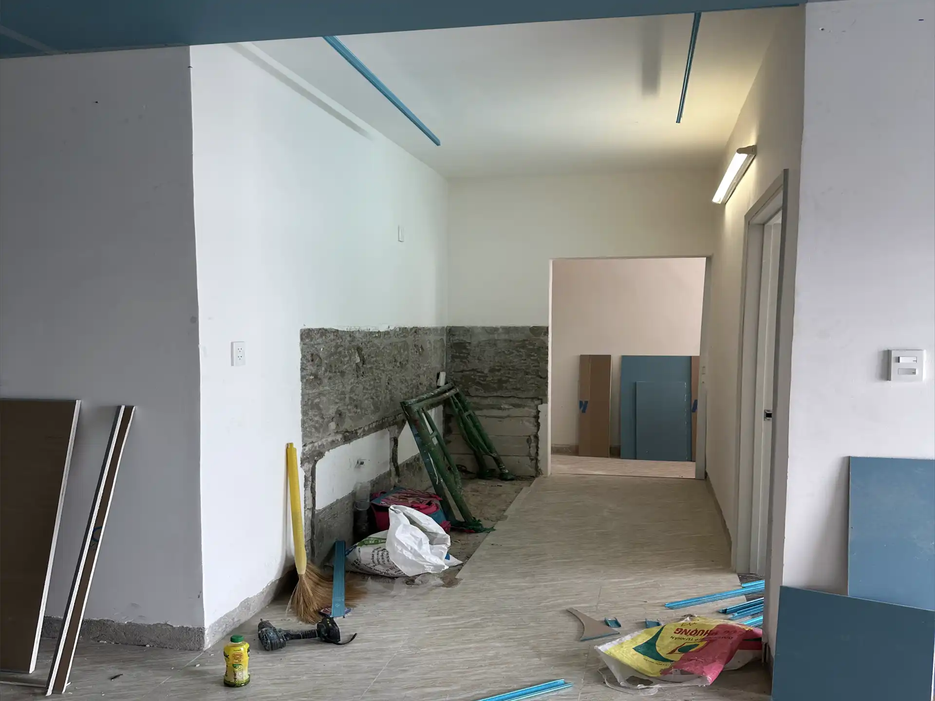 CAN HO HOANG QUAN - quá trình thi công (5)