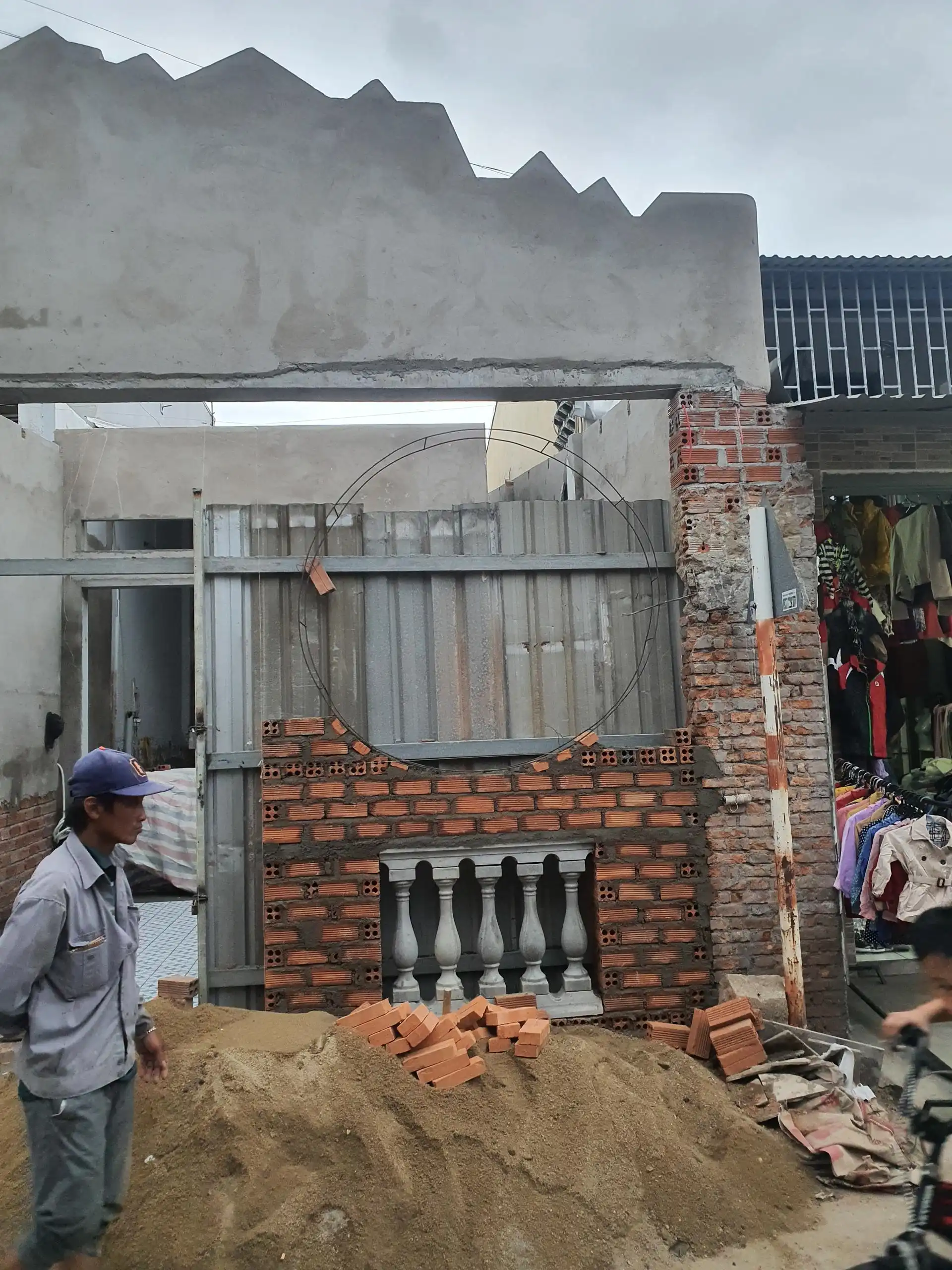 COM CA MEN - quá trình thi công (6)