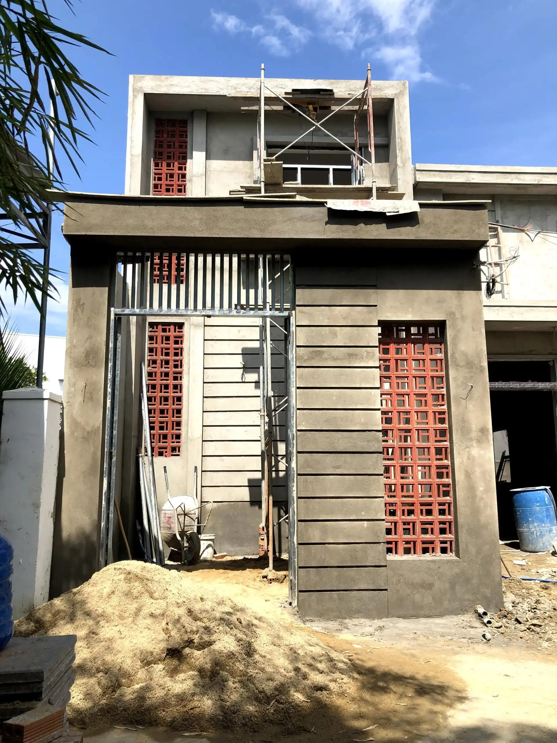 NHA ANH HOANG - HA HUY TAP - quá trình thi công (11)