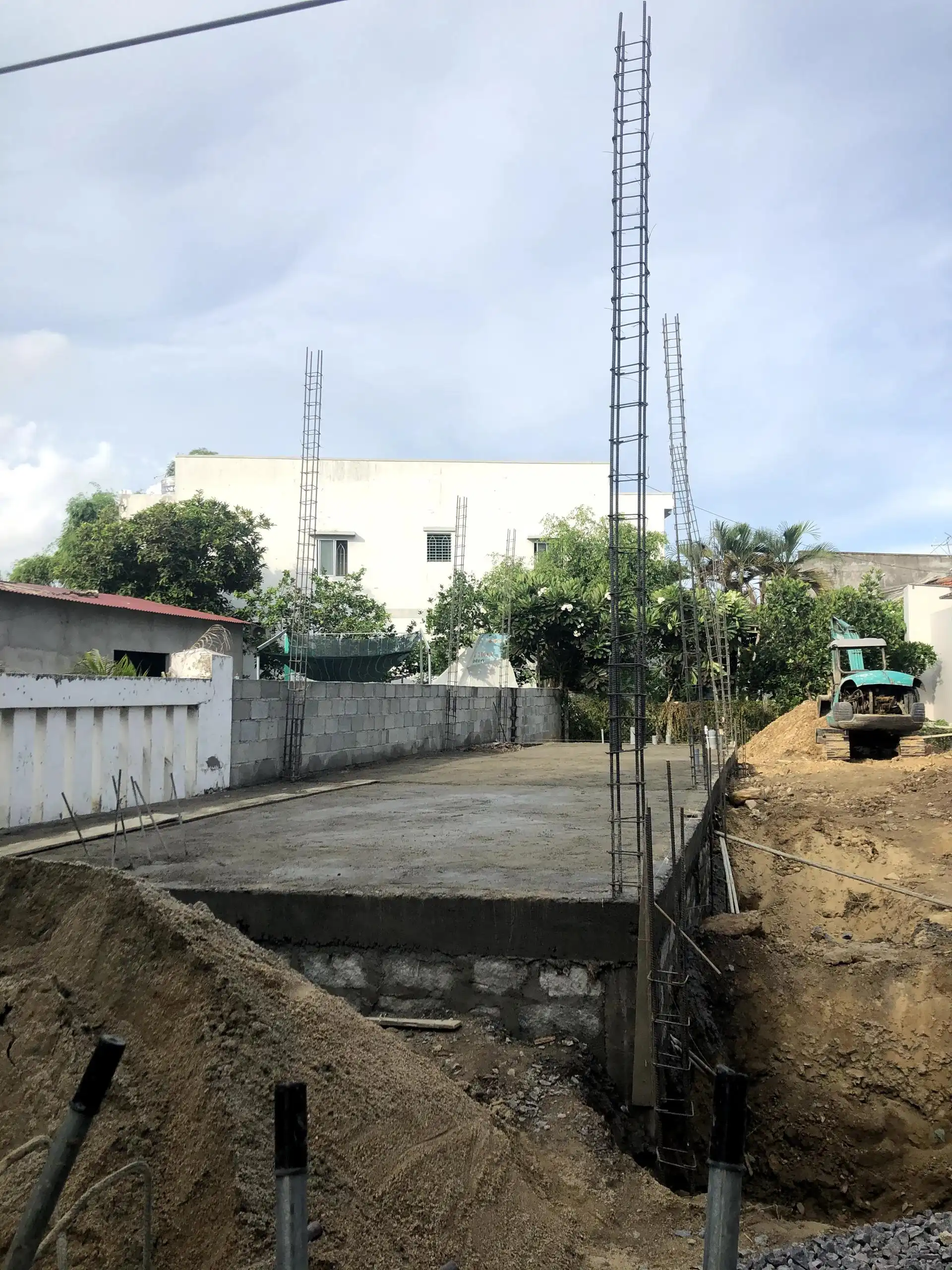 NHA ANH HOANG - HA HUY TAP - quá trình thi công (13)