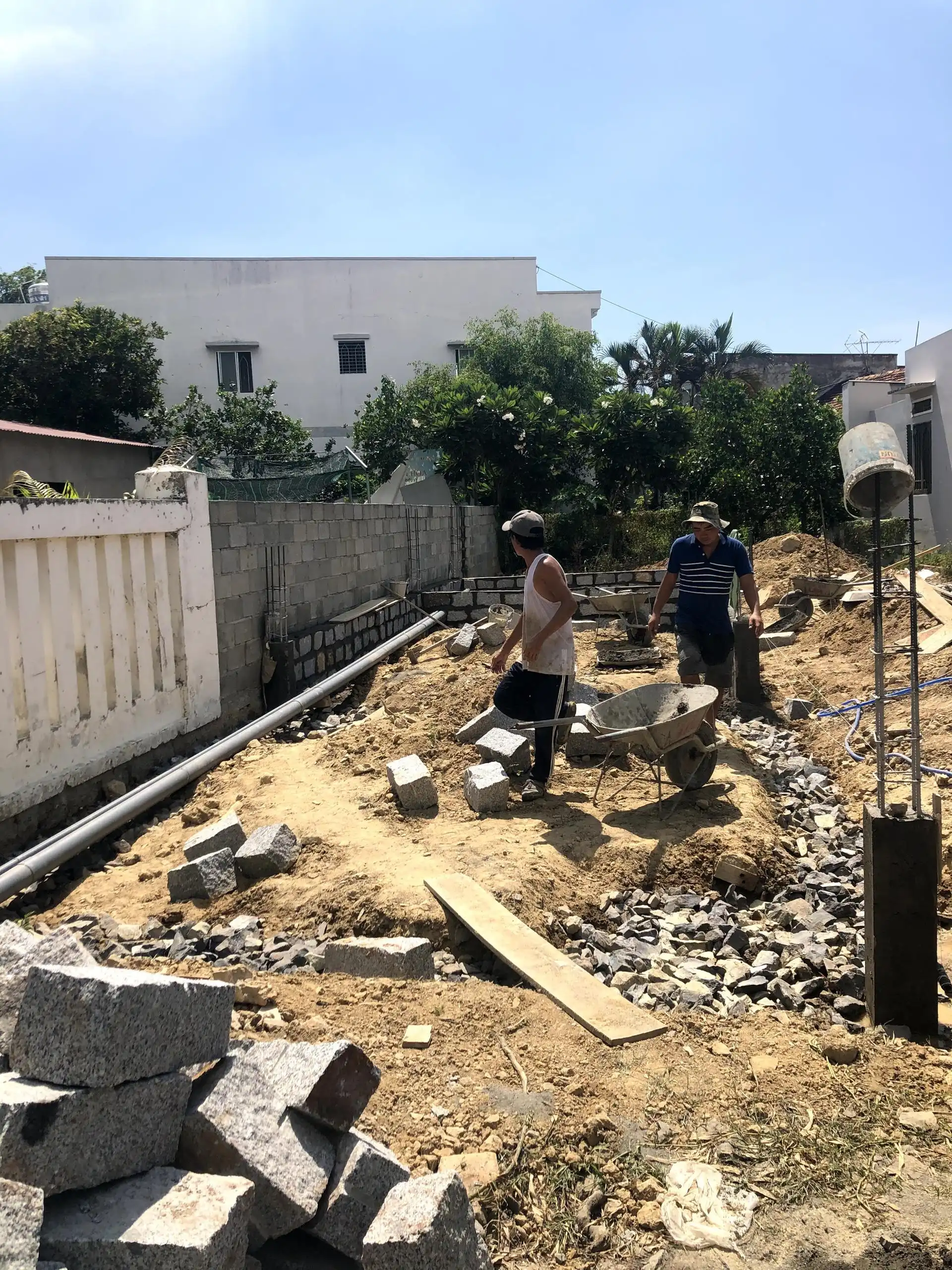 NHA ANH HOANG - HA HUY TAP - quá trình thi công (18)