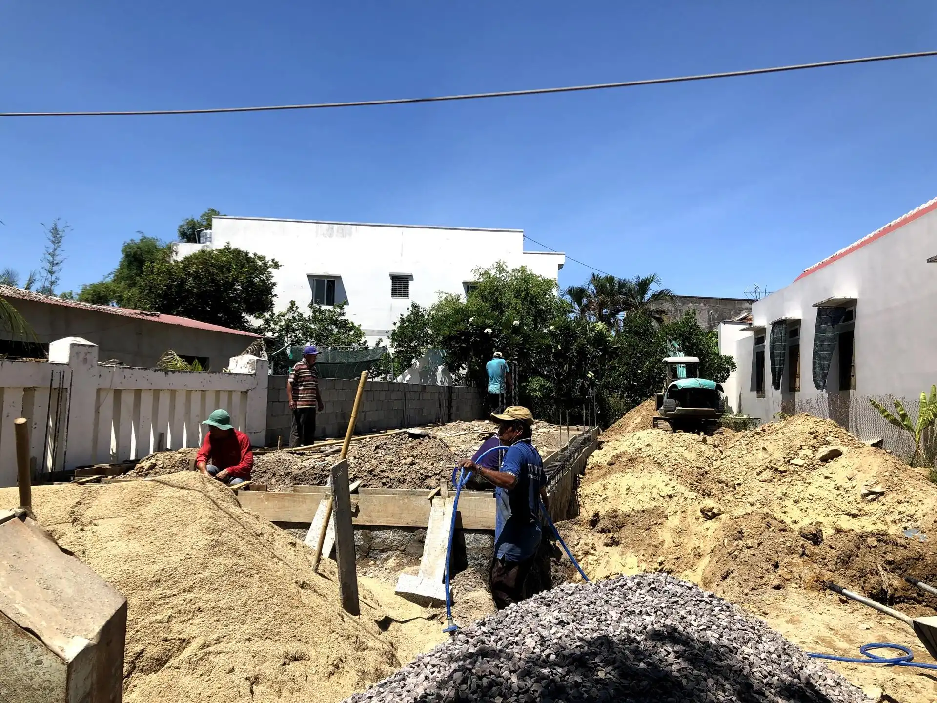 NHA ANH HOANG - HA HUY TAP - quá trình thi công (19)