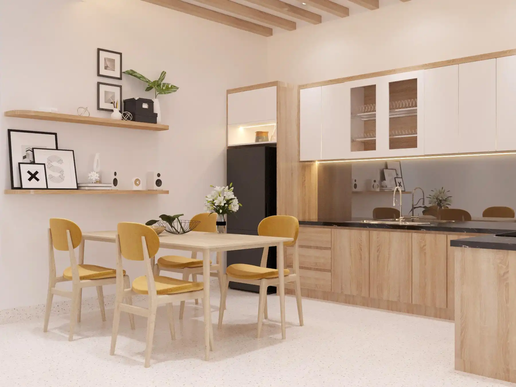 NHA ANH HOANG - HA HUY TAP - thiết kế (10)