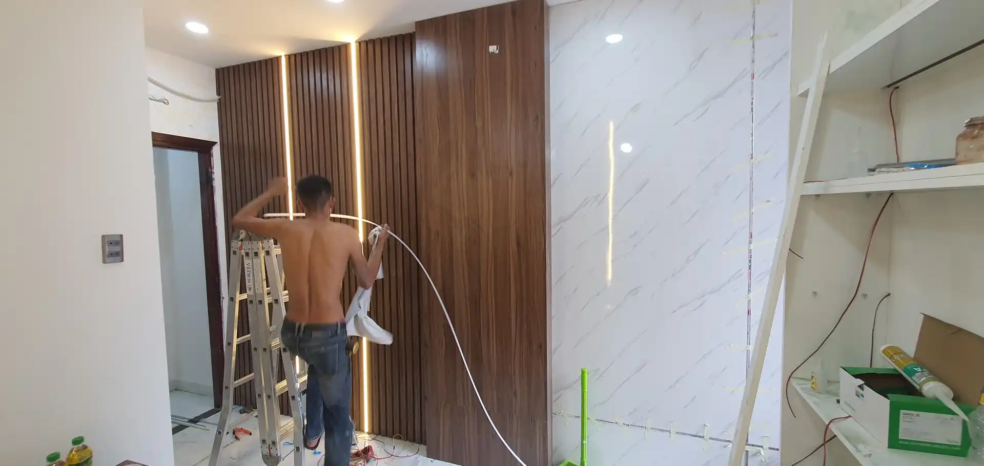 NHA CHI THAO - NGUYEN HUU HUAN - quá trình thi công (10)