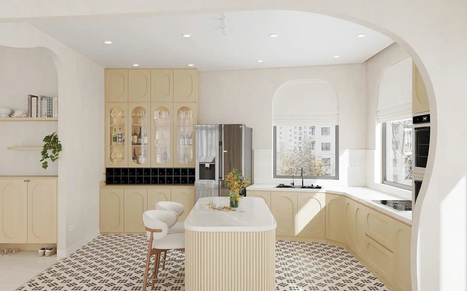 NHA HON CHONG - thiết kế (2)