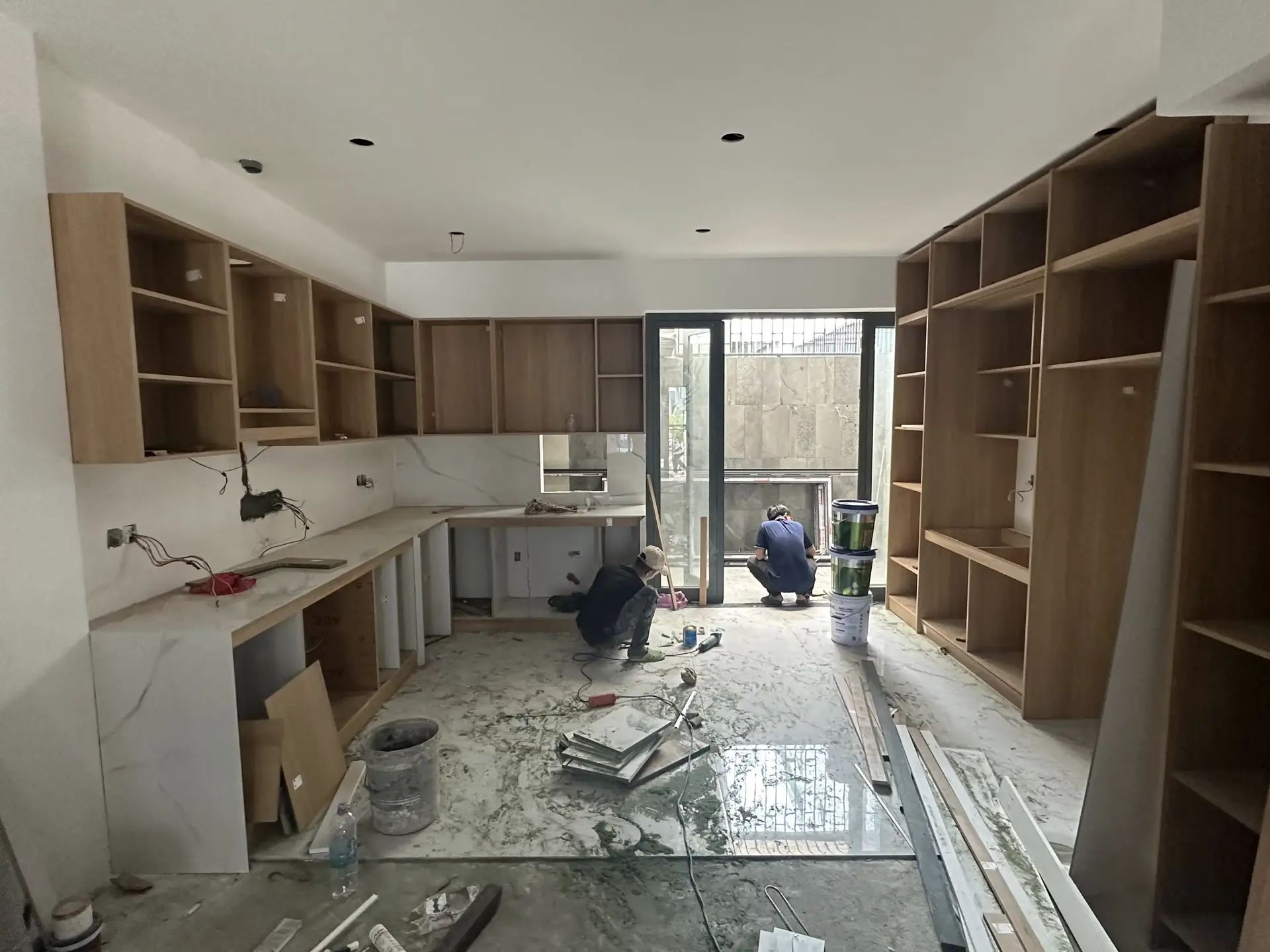 NHA MY GIA ANH THO - quá trình thi công (8)