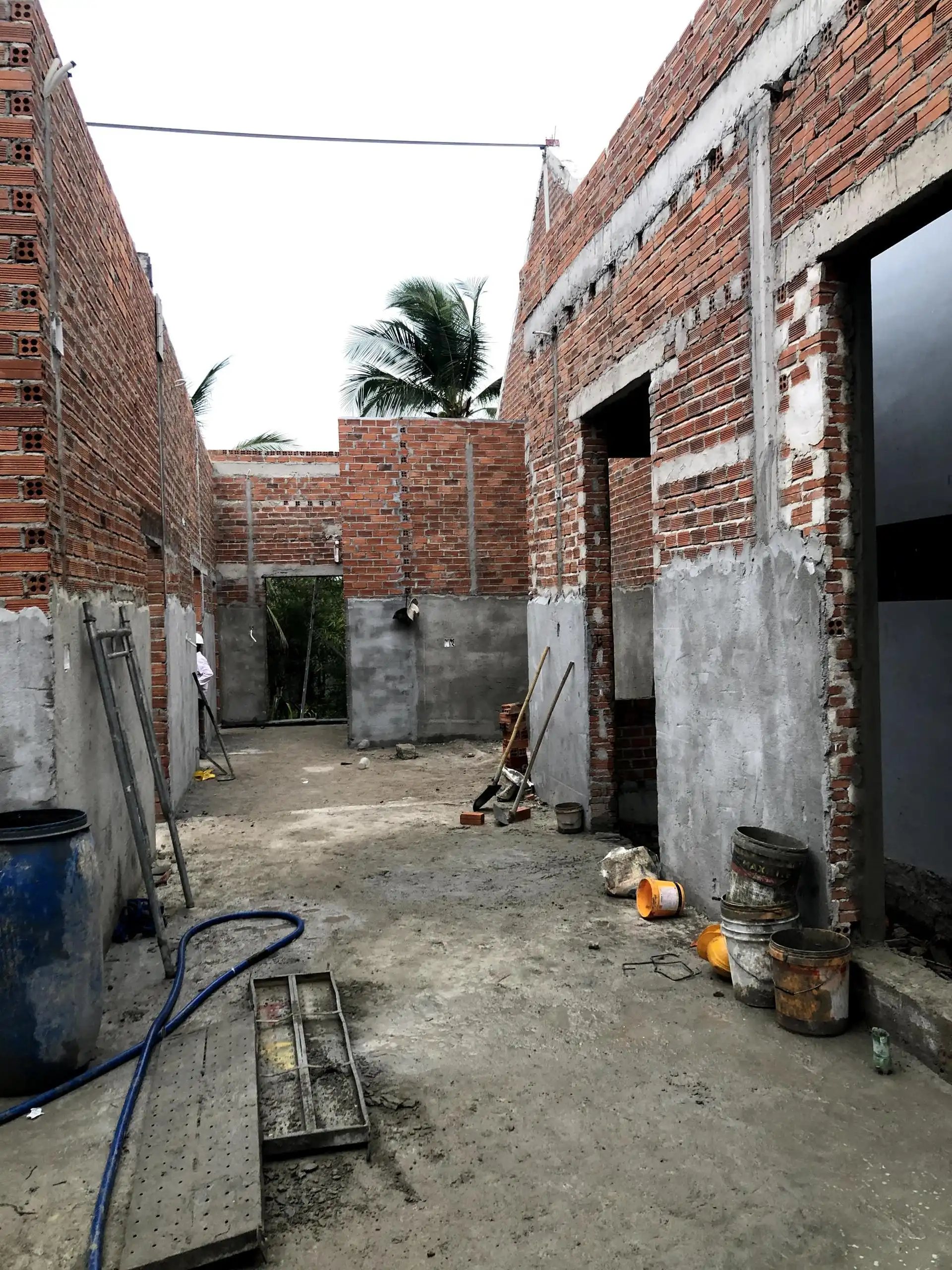 NHA PHO CAM RANH - quá trình thi công (13)