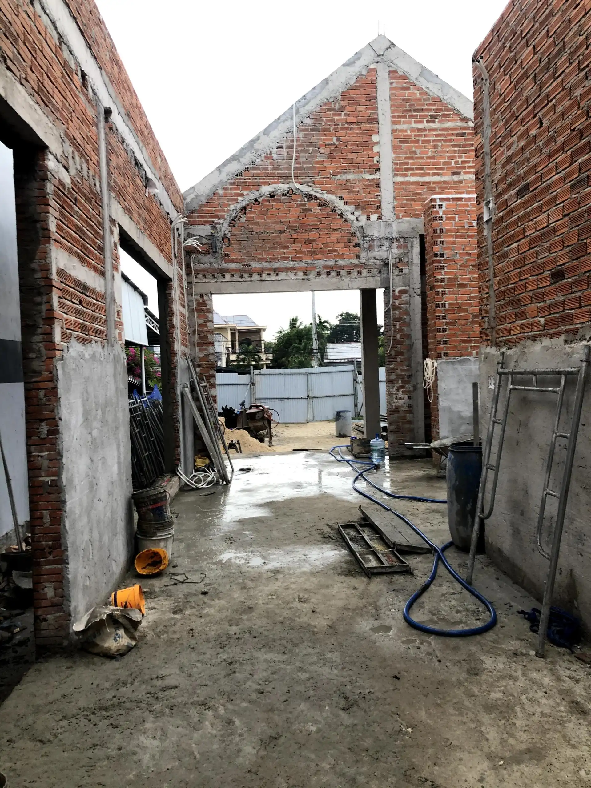 NHA PHO CAM RANH - quá trình thi công (14)