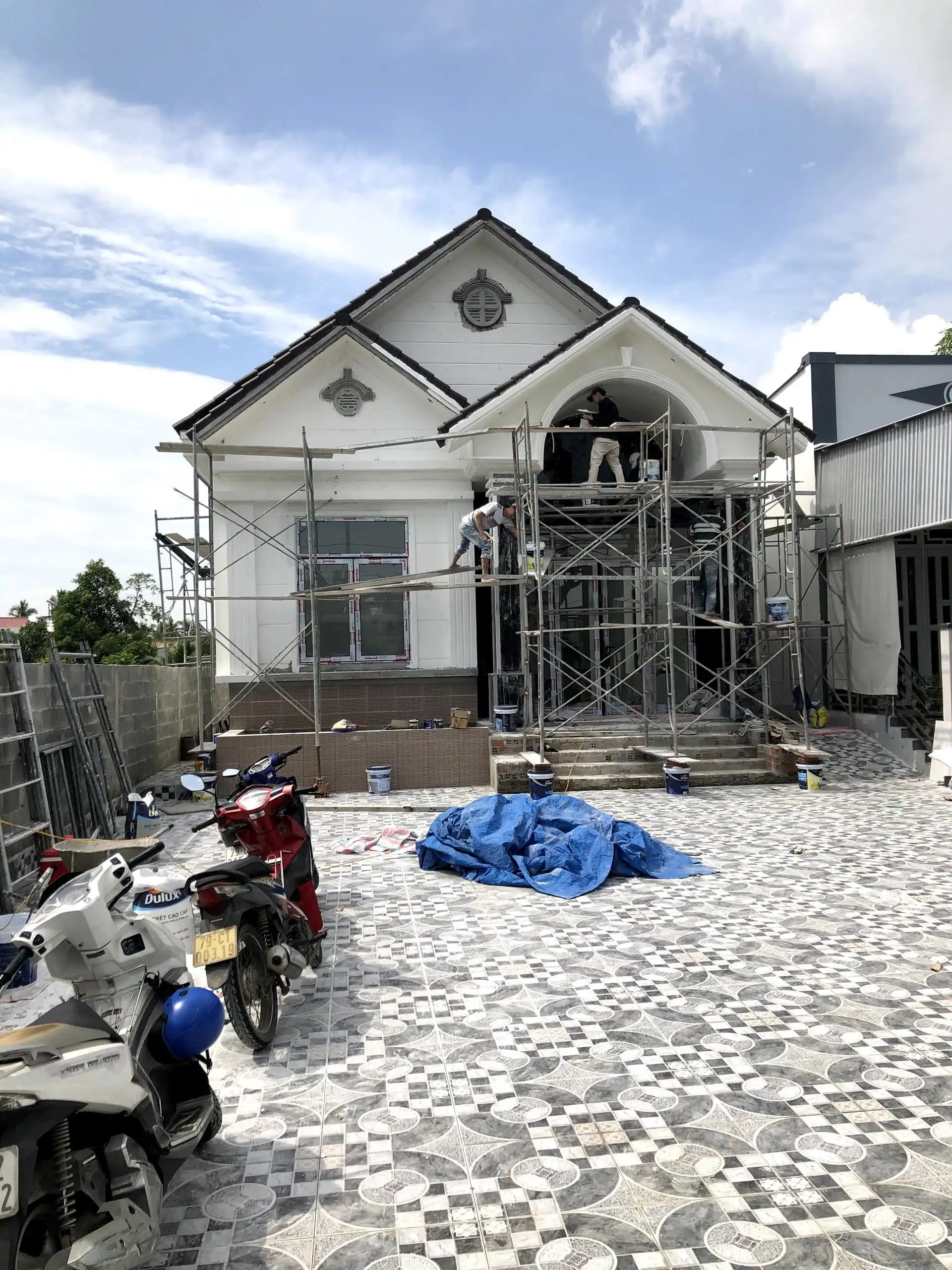 NHA PHO CAM RANH - quá trình thi công (16)