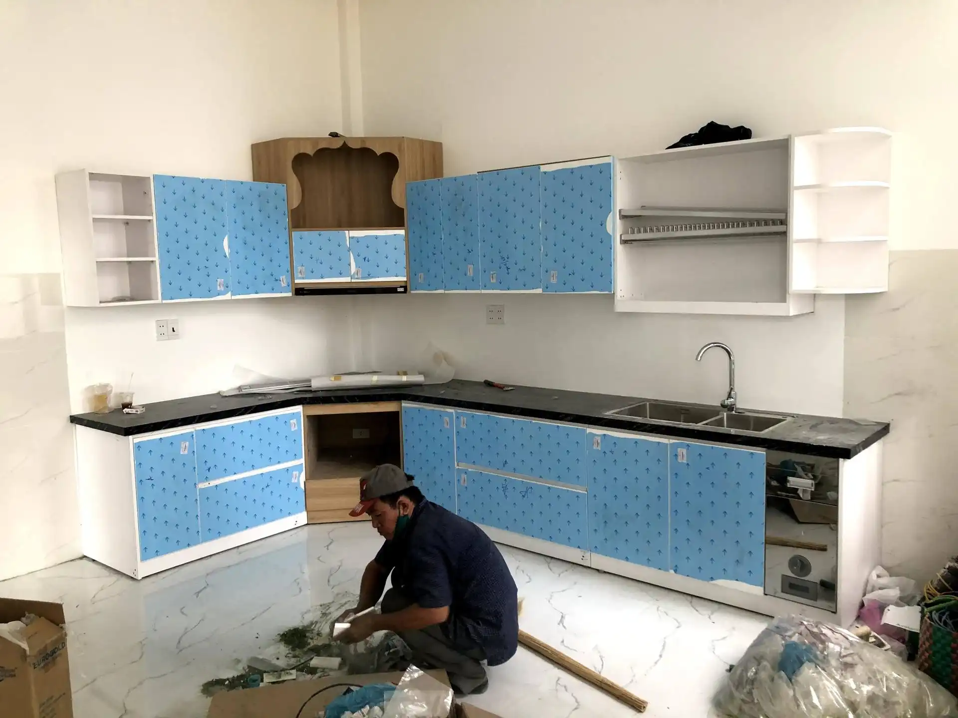 NHA PHO CAM RANH - quá trình thi công (7)