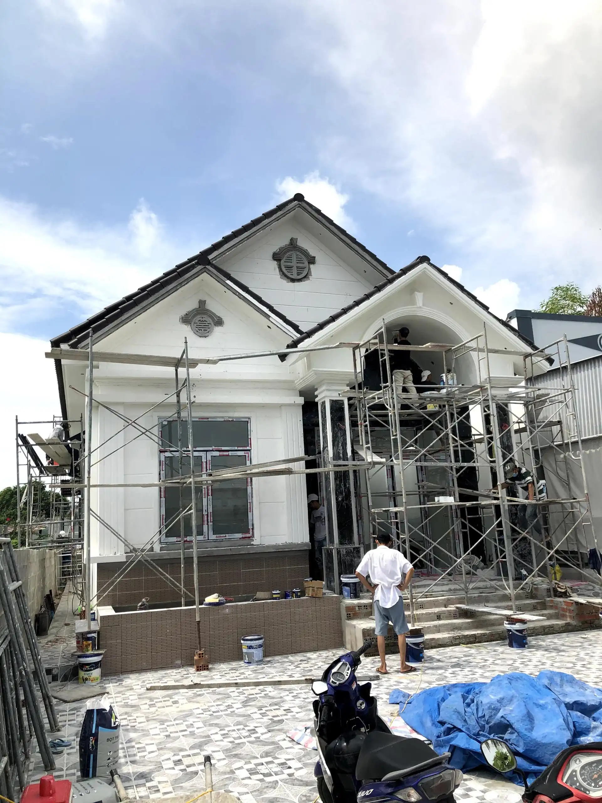 NHA PHO CAM RANH - quá trình thi công (9)