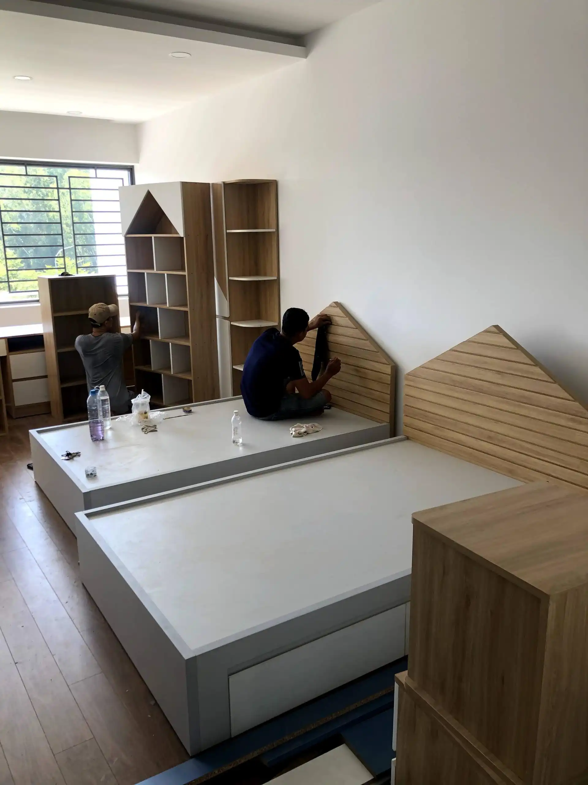 NHA PHO MIPECO - quá trình thi công (5)