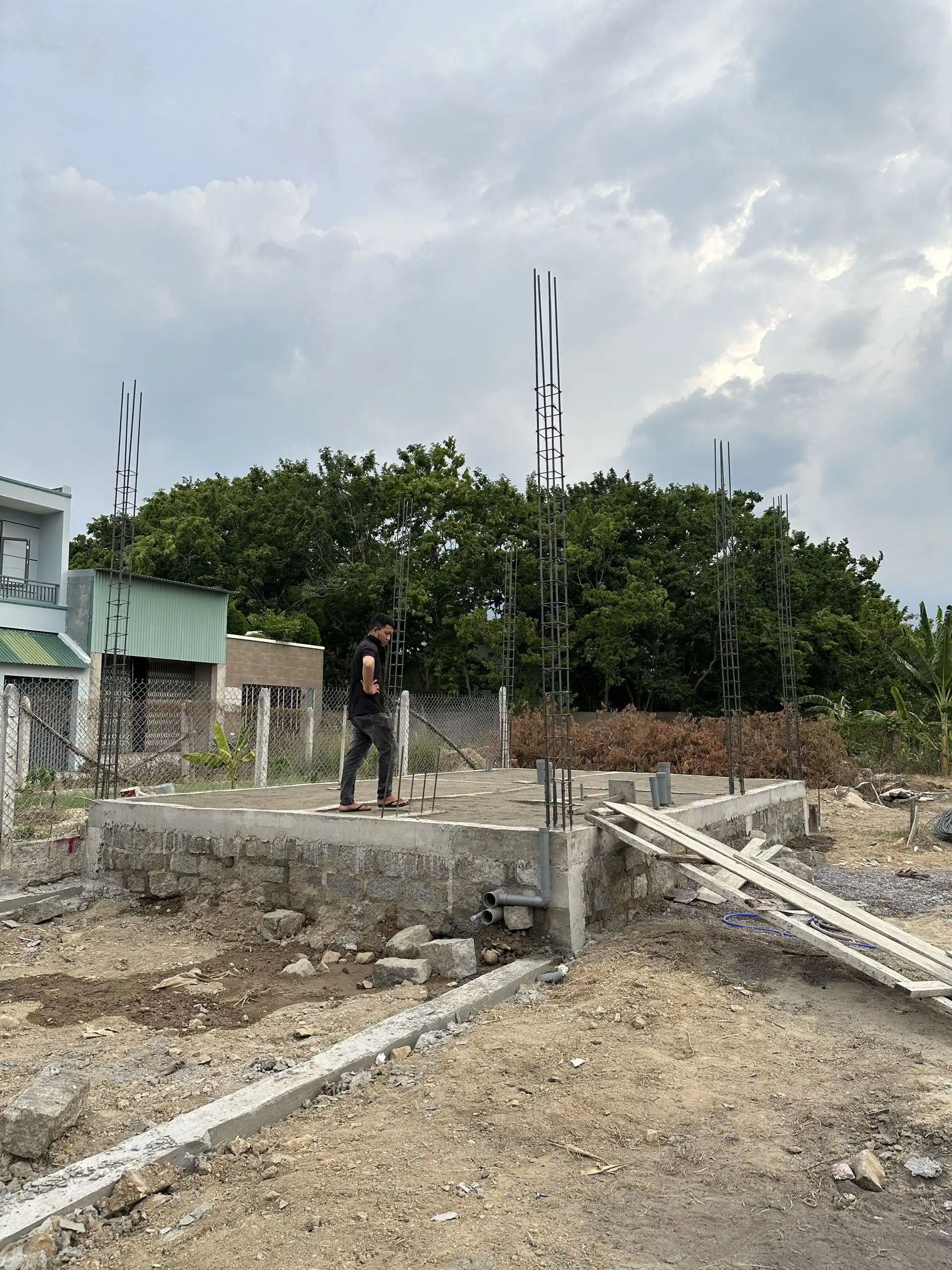 NHA VINH HIEP - quá trình thi công (8)